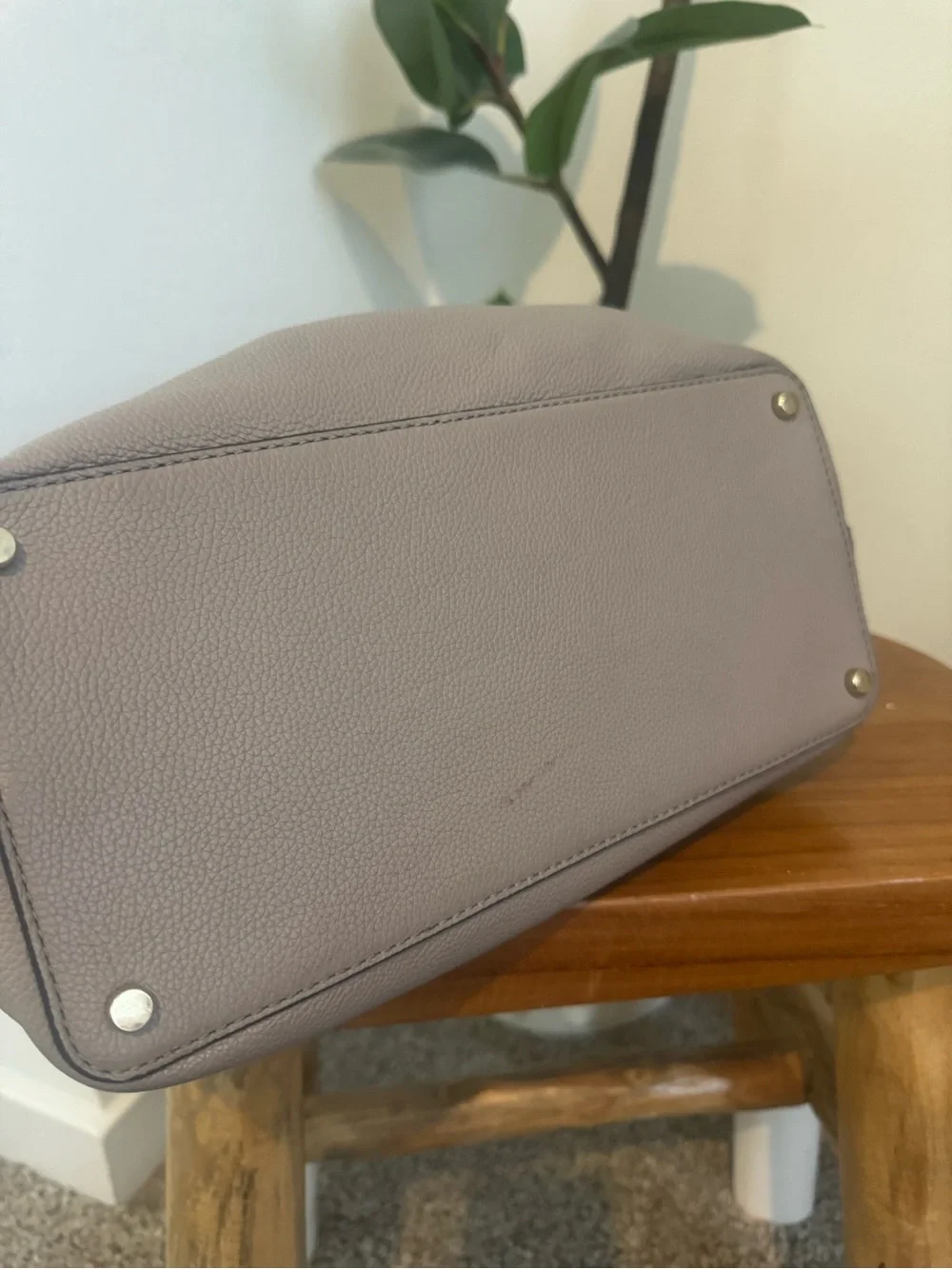 kate spade larchmont pebbled leather satchel with detachable strap